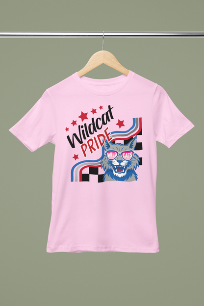RETRO WILDCAT RED TEE