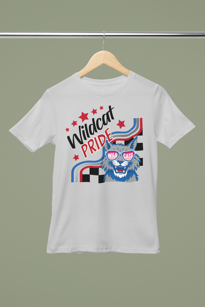 RETRO WILDCAT RED TEE