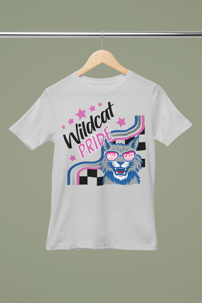 RETRO WILDCAT PINK TEE