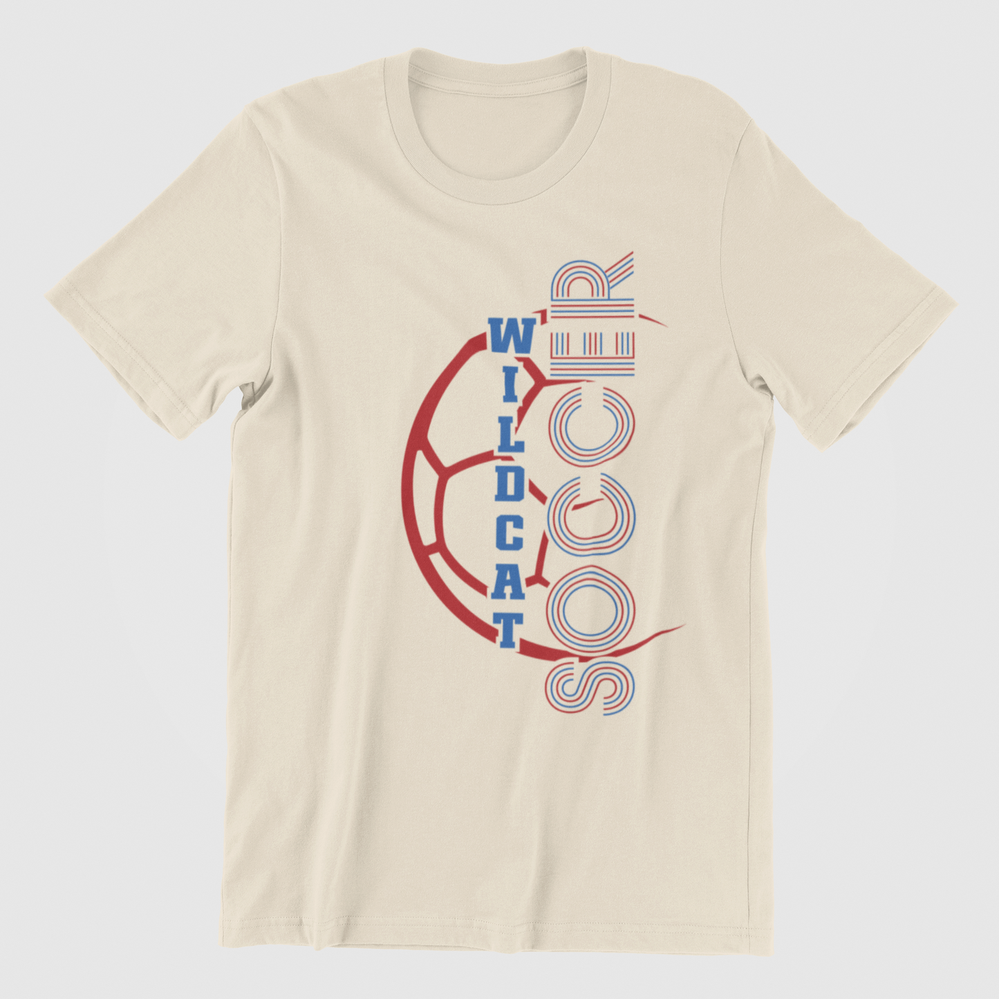 HALF SOCCER BALL RETRO TEE