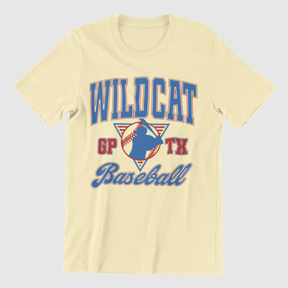 GPTX WILDCAT BASEBALL TEE
