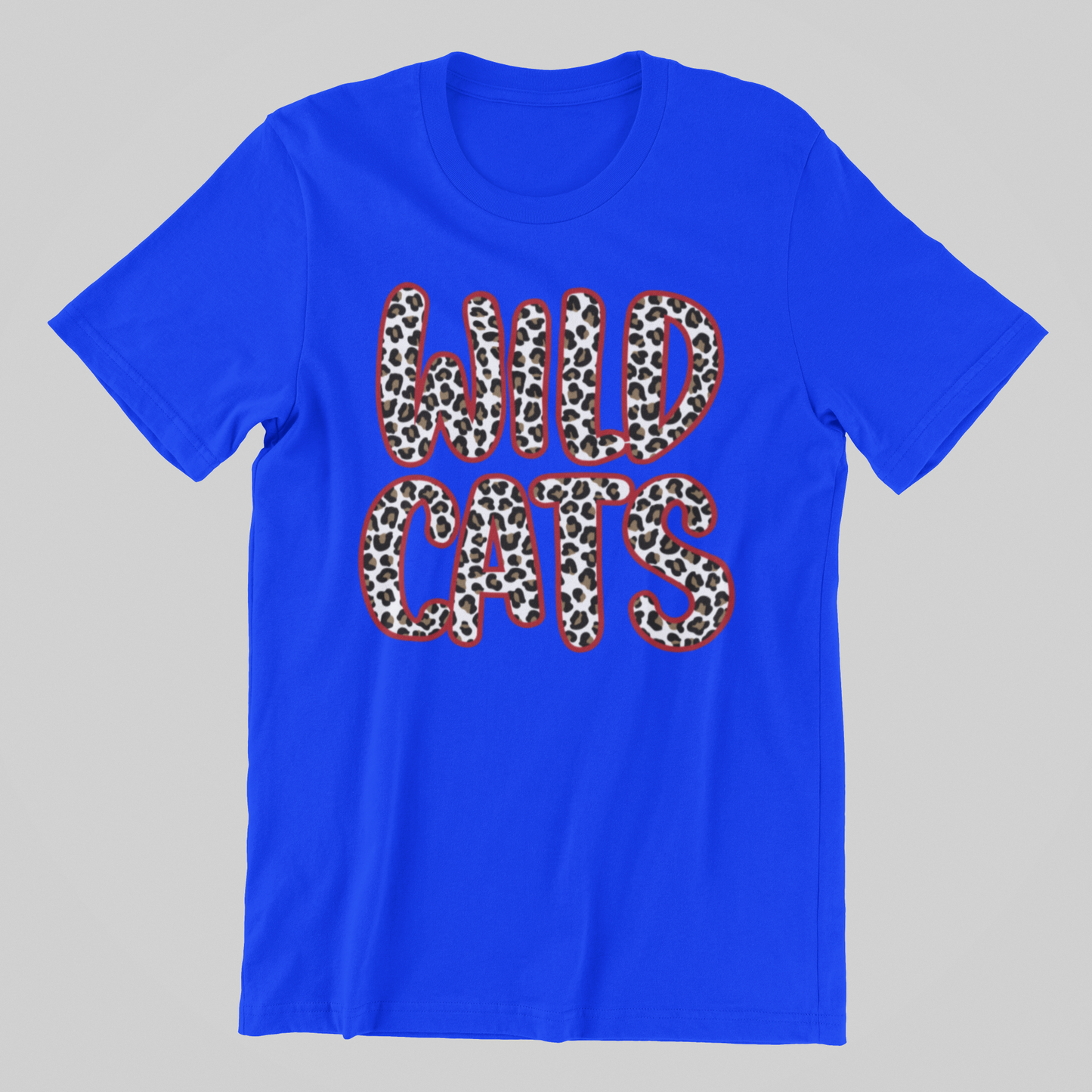 CHEETAH WILDCATS (RED OUTLINE) TEE