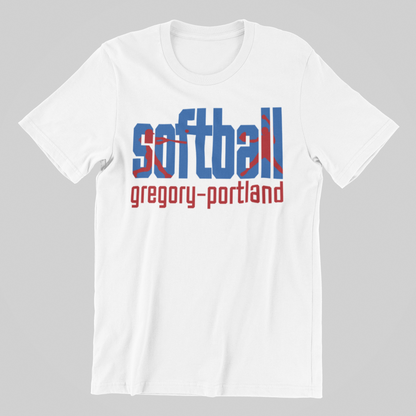 SOFTBALL SILHOUETTE TEE