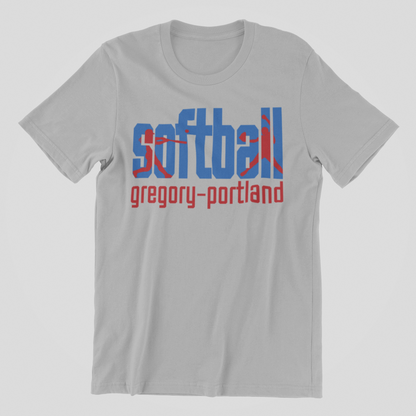 SOFTBALL SILHOUETTE TEE