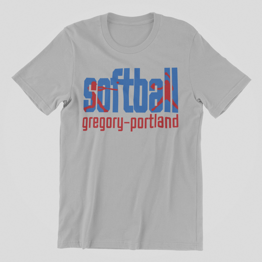 SOFTBALL SILHOUETTE TEE