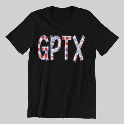 PLAID AND FLORAL GPTX TEE