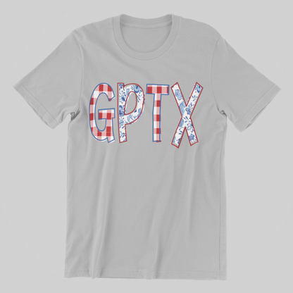 PLAID AND FLORAL GPTX TEE