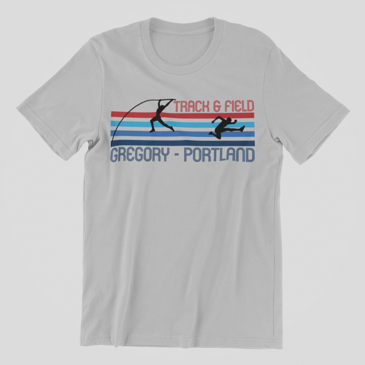 TRACK & FIELD STRIPED TEE