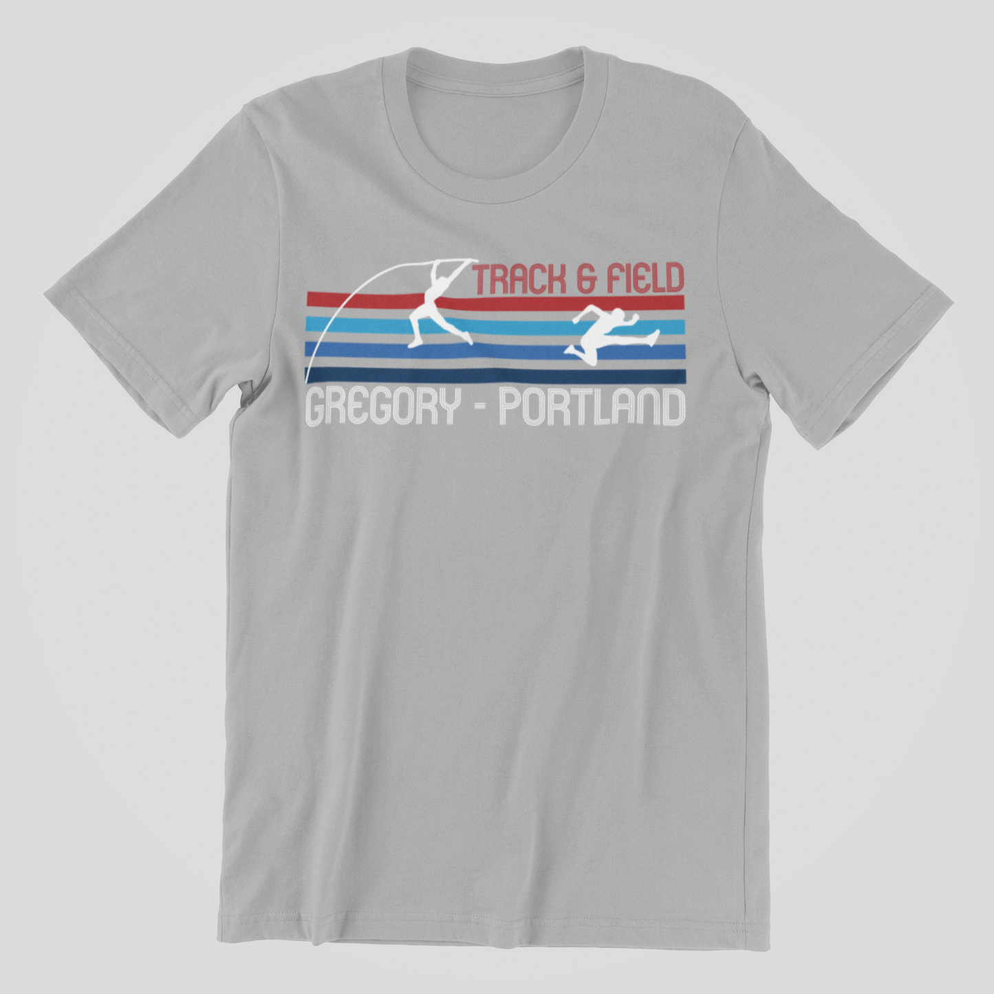 TRACK & FIELD STRIPED TEE