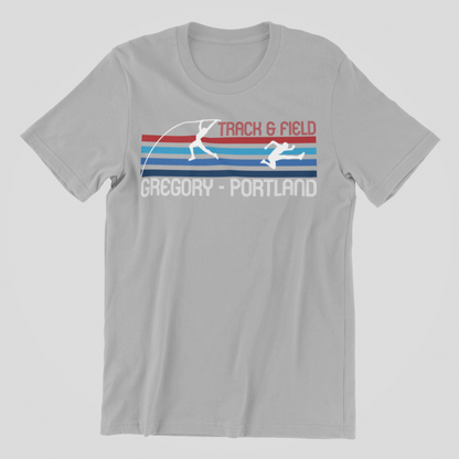 TRACK & FIELD STRIPED TEE