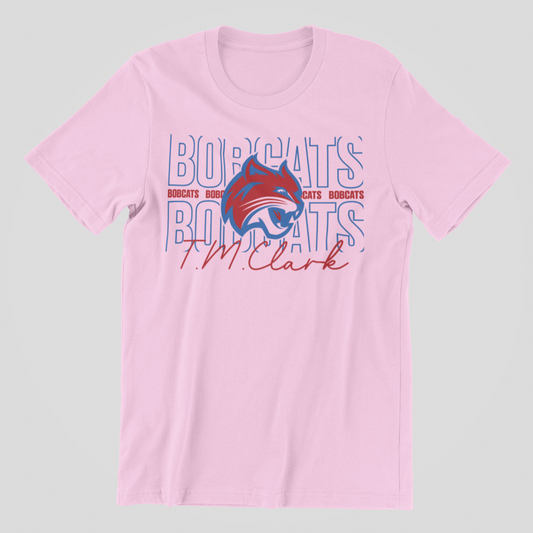 YOUTH GIRLY BOBCATS TEE