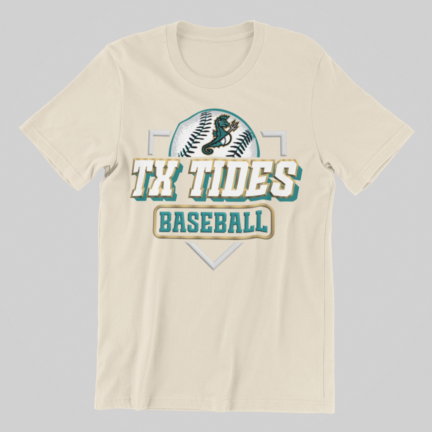 TX TIDES HOME PLATE TEE
