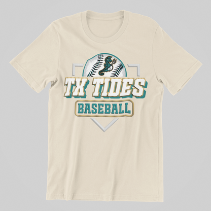 TX TIDES HOME PLATE TEE