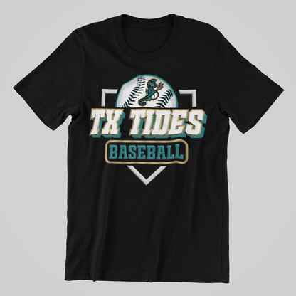TX TIDES HOME PLATE TEE