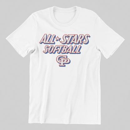 ALL STARS SOFTBALL SIMPLE TEE