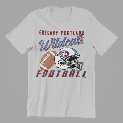 GLITTER FOOTBALL TEE