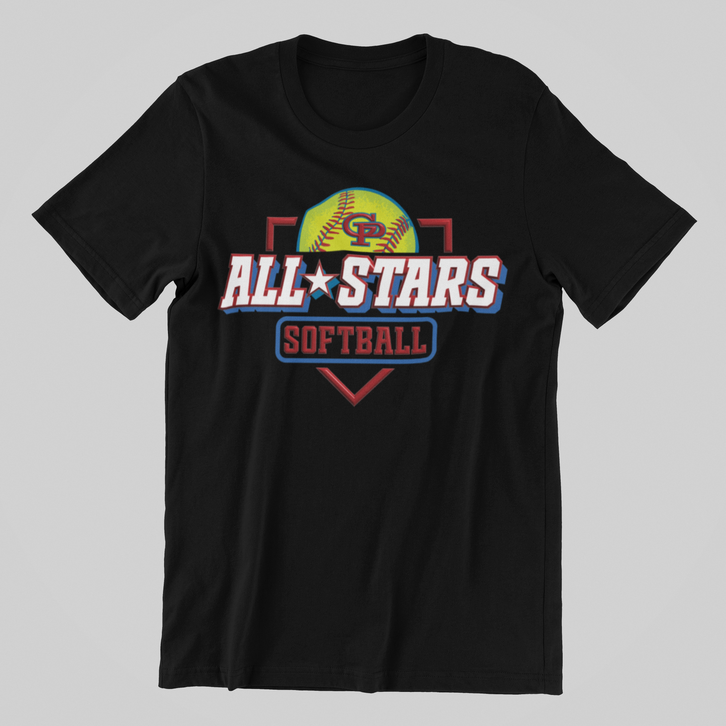 ALL STARS SOFTBALL HOME PLATE TEE