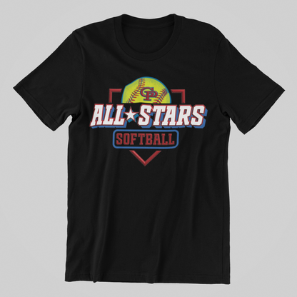 ALL STARS SOFTBALL HOME PLATE TEE