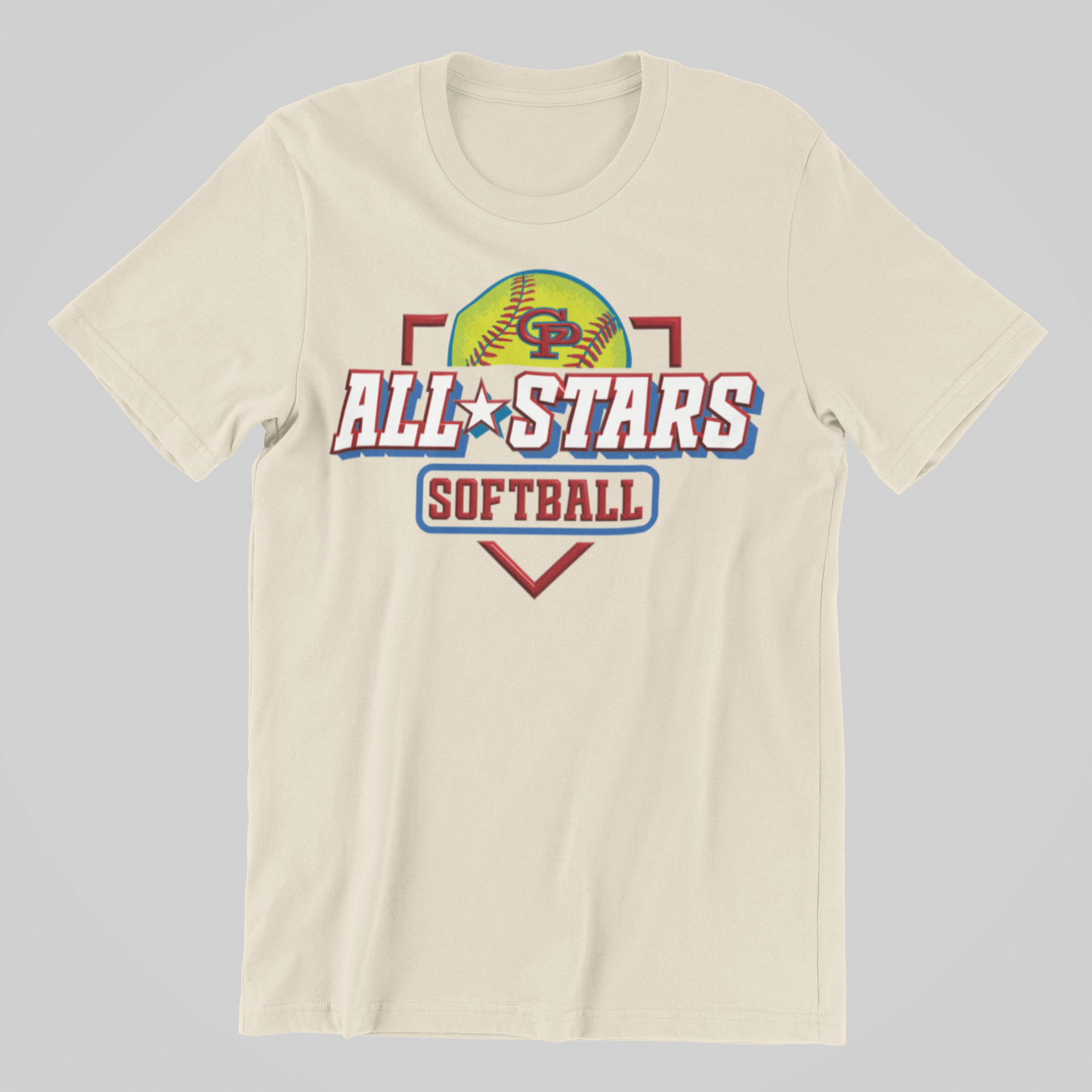 ALL STARS SOFTBALL HOME PLATE TEE