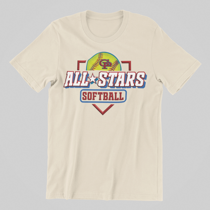 ALL STARS SOFTBALL HOME PLATE TEE