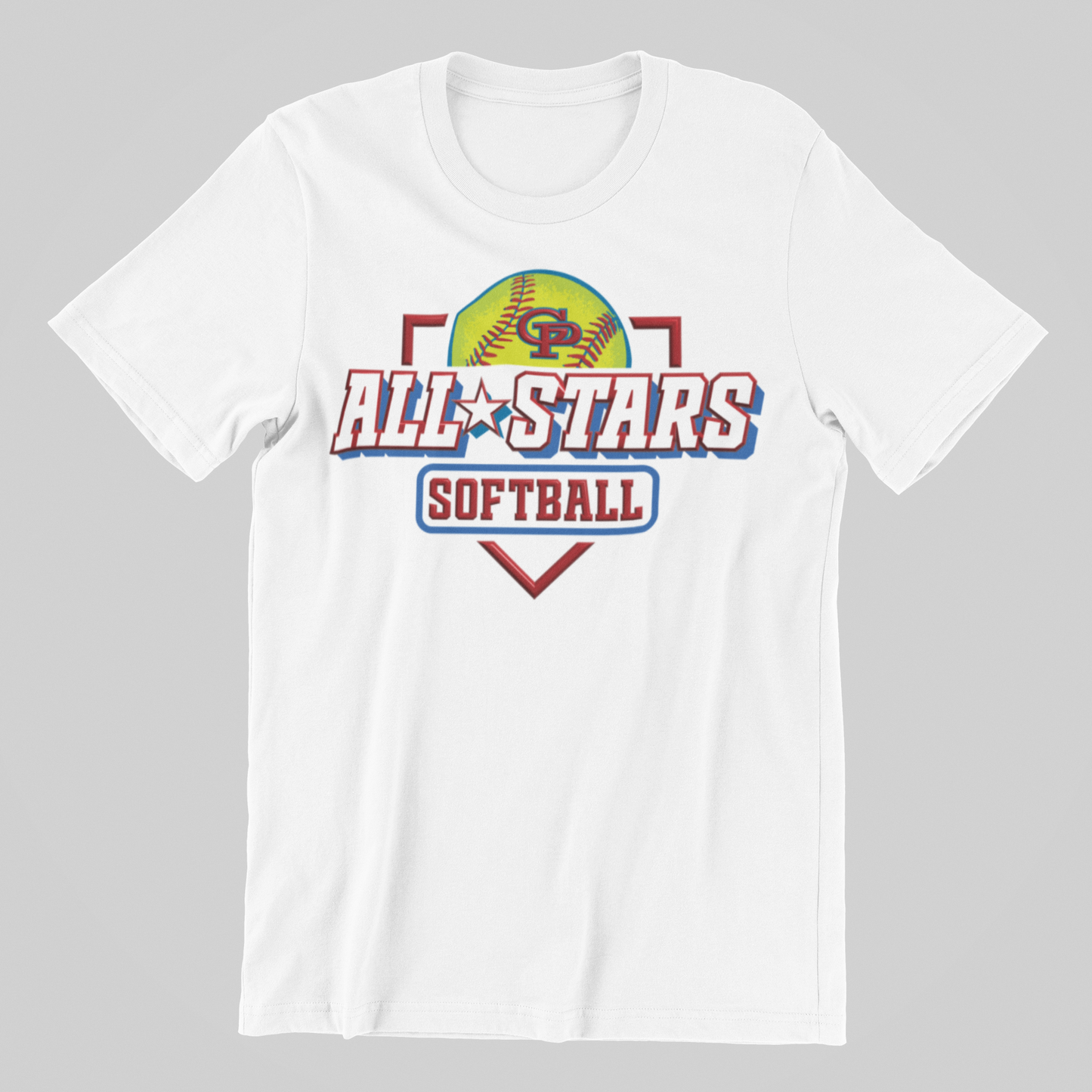 ALL STARS SOFTBALL HOME PLATE TEE