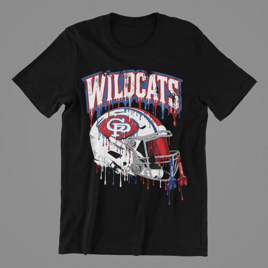 FOOTBALL DRIP TEE