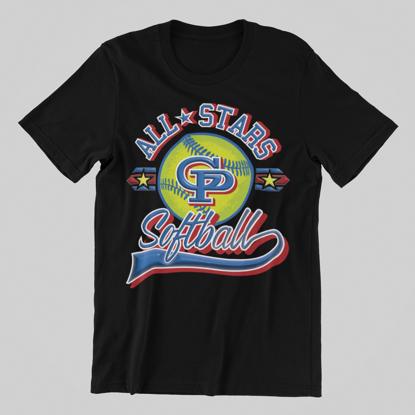ALL STARS SOFTBALL RETRO TEE
