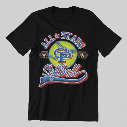ALL STARS SOFTBALL RETRO TEE