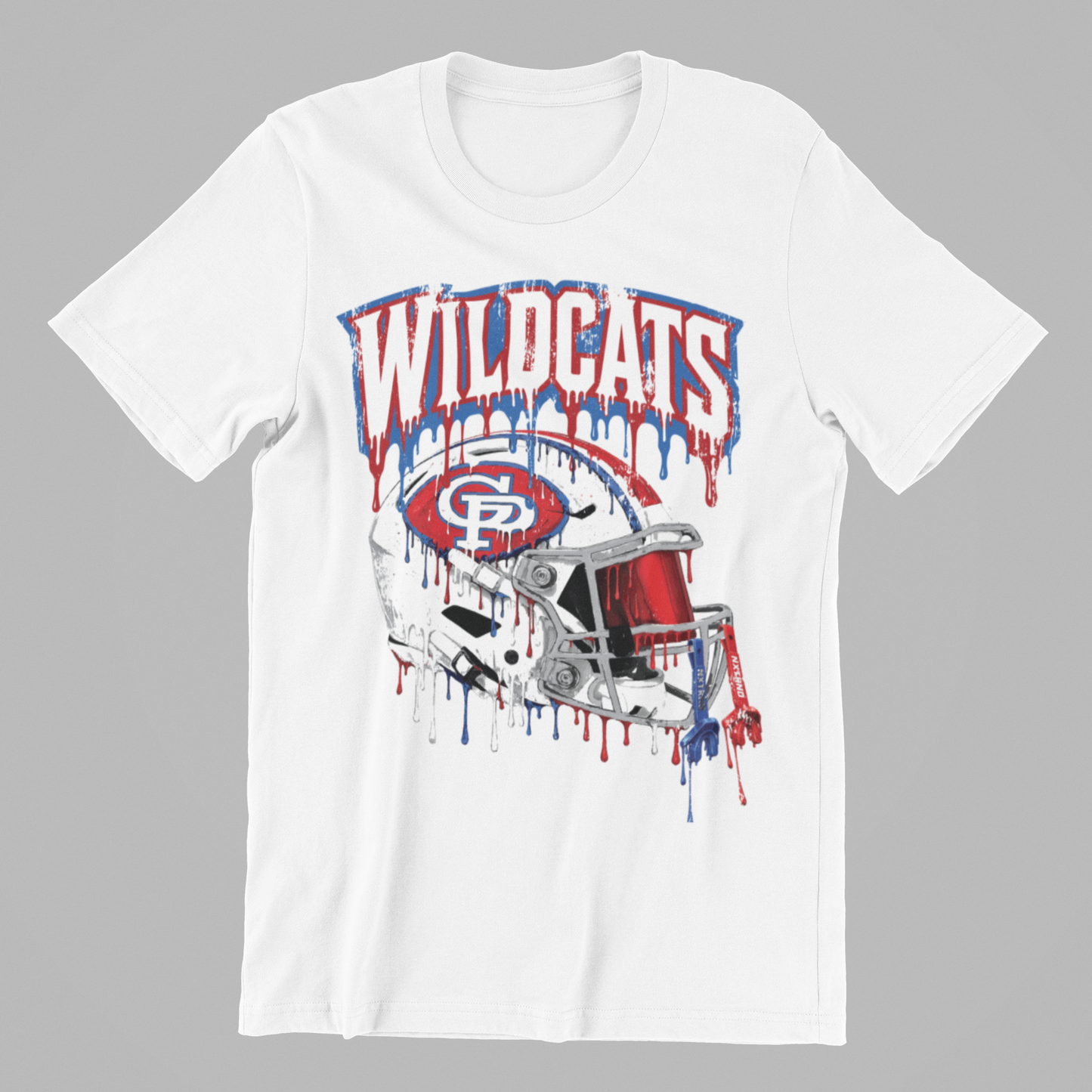 FOOTBALL DRIP TEE