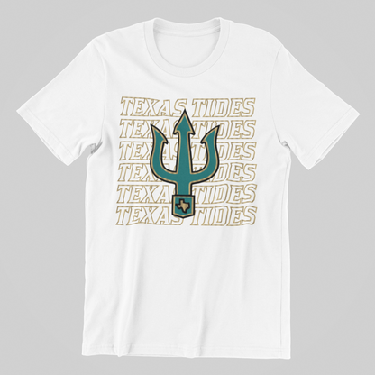 TX TIDES TRIDENT TEE
