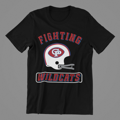 FIGHTING WILDCATS HELMET TEE