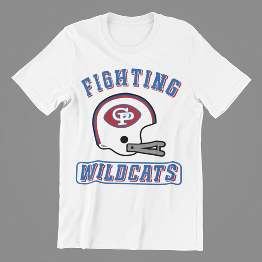 FIGHTING WILDCATS HELMET TEE