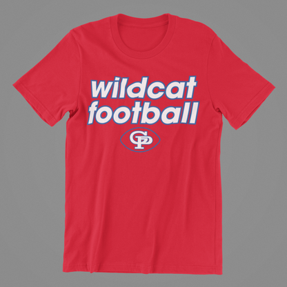 wildcat football tee