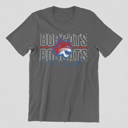 GIRLY BOBCATS TEE
