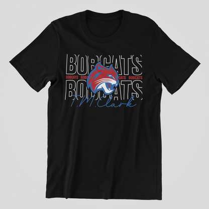 GIRLY BOBCATS TEE