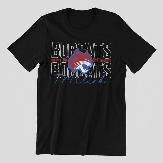 GIRLY BOBCATS TEE