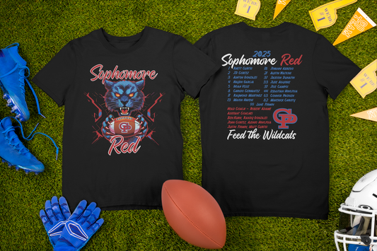 GPYFC SOPHOMORE RED TEE