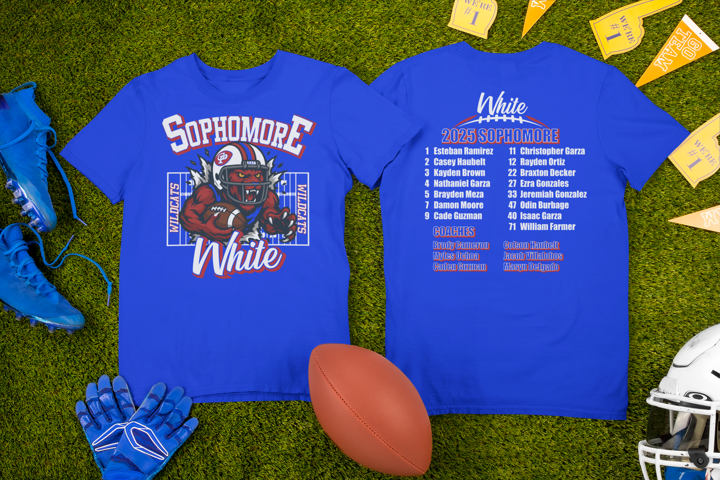 SOPHOMORE WHITE TEAM TEE