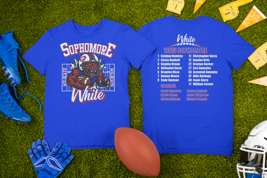 SOPHOMORE WHITE TEAM TEE