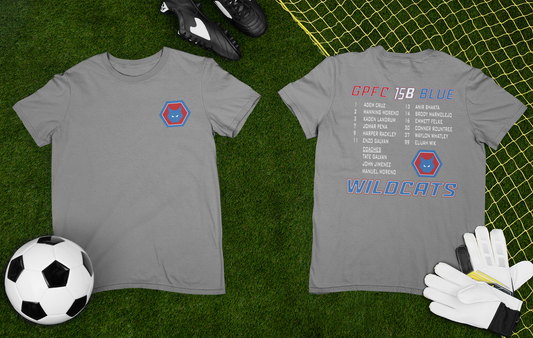 GPFC 15B BLUE SOCCER TEE