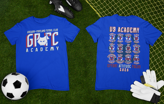 U9 GPFC BOYS ACADEMY FAN TEE