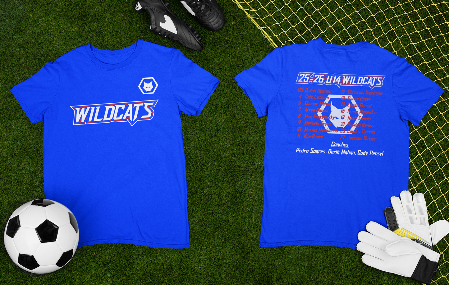 WILDCATS u14 BOYS SOCCER TEE
