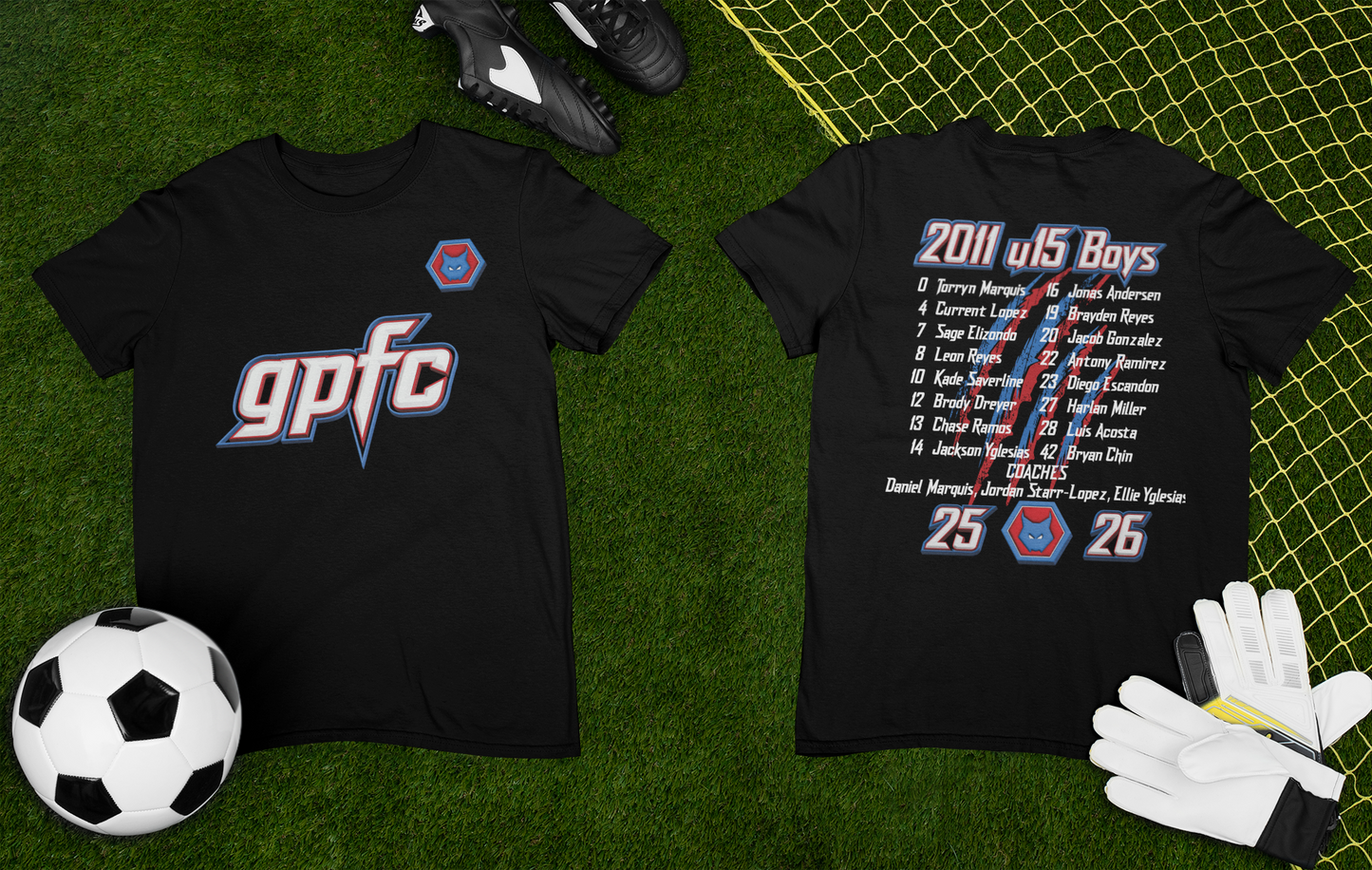 u15 SOCCER PLAYOFF TEES