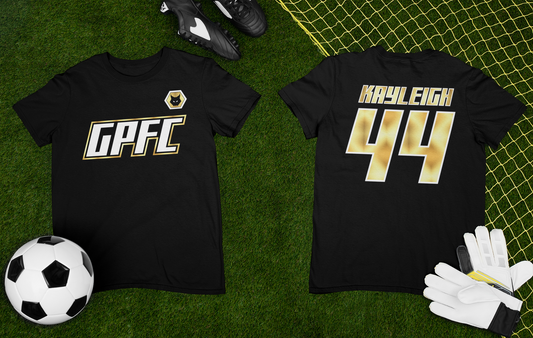 u11 GPFC GIRLS GOLD TEE