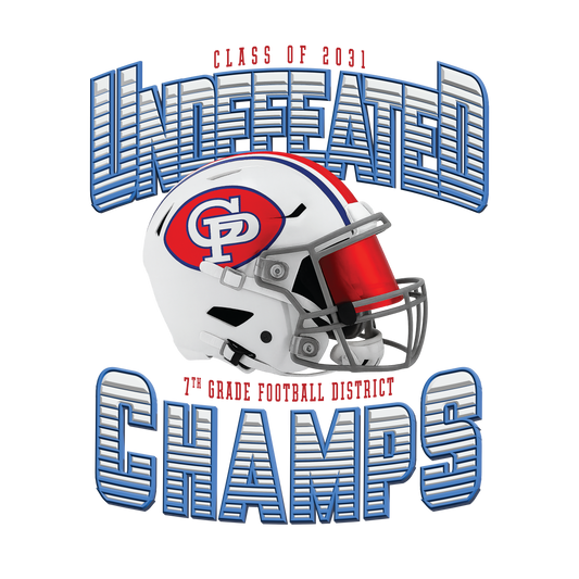 7TH GRADE DISTRICT CHAMPS TEE