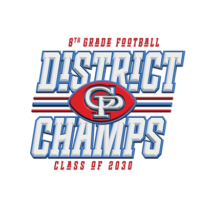 8TH GRADE DISTRICT CHAMPS TEE