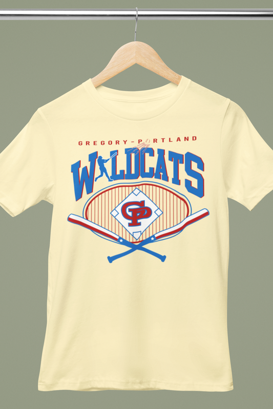 VINTAGE WILDCAT BASEBALL TEE