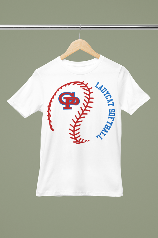 SOFTBALL THREADS TEE
