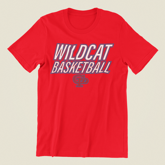 WILDCAT BASKETBALL TEE